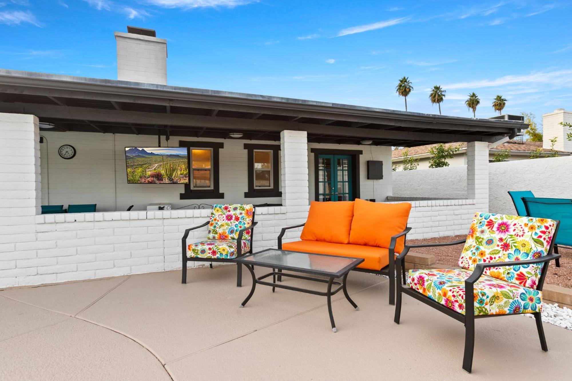 Casa de férias Old Town Oasis Wheated Pool, Hot Tub, & Fire Pit Scottsdale